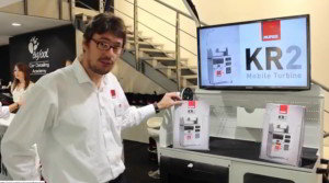 Rupes KR2 mobile turbine workstation