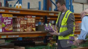 Kellogg provides breakfast boost to foodbank