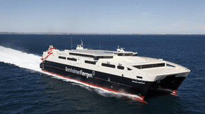 Danish Company takes delivery of Austal's largest Catamaran 