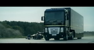 Lotus gives a flying F1 truck