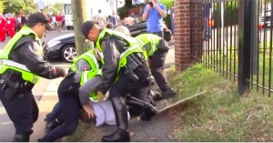Shocking video - did reporter experience police brutality?