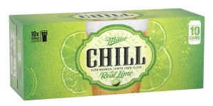 CCA launches new can for Miller Chill beers