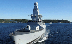 Mobile infra-red provides secure comms on Type 45 