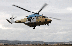 NH90 Tactical Transport Helicopter complete 
