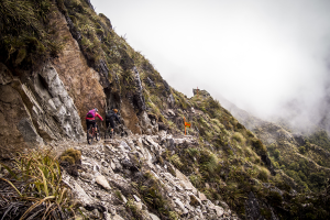 Mountain Biking the Old Ghost Road, New Zealand
