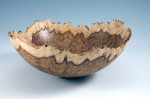 Turning and Carving a Burl Bowl