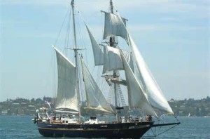 Orontide's "masterly" feat has the Young Endeavour sailing again