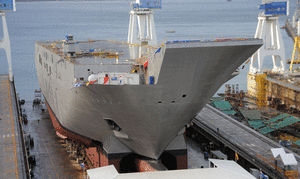 One hull of a launch