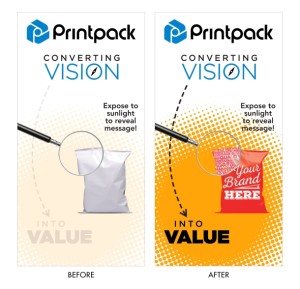Photochromic first for flexible packaging 