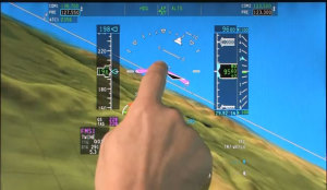 Beech King Air in Pro Line Fusion Tests