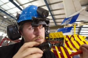 Wearable tech for aerospace industry 