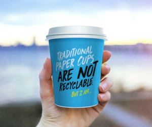 Australia's first recyclable coffee cup under trial