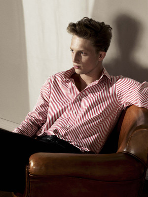 Shirting label grows up and out