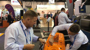 Tour of SAPE stand at Expo