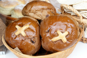 Hot cross bun activists take to the streets