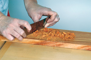 Sharpening Cabinet Scrapers