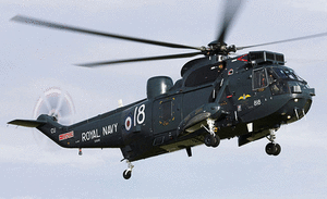 UK&rsquo;s Sea Kings in anti-insurgency operations