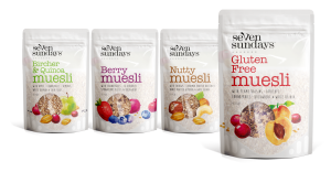 White muesli pouch freshens up the breakfast aisle