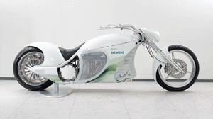 Siemens electric eChopper motorcycle 