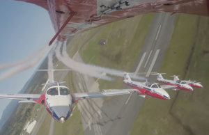 FRIDAY FLYING VIDEO: Snowbirds Tankcam