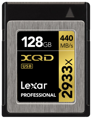 Lexar Professional 2933x XQD 2.0 card
