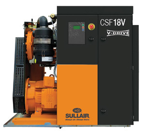 Sullair's V-Series the Champion of variable speed drives