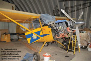 Cessna L-19 Bird Dog - still barking