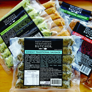 Vegetarian butcher hits the spot