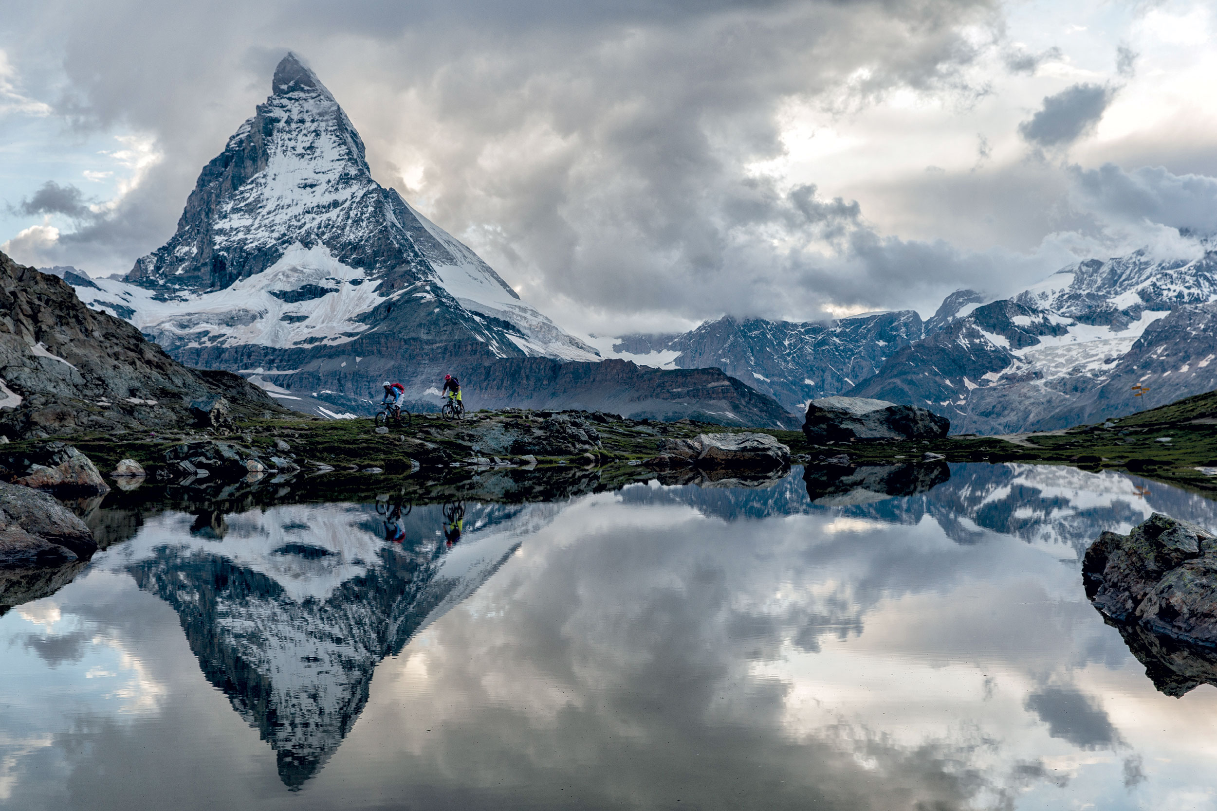 Mountain Biking in the Swiss Alps