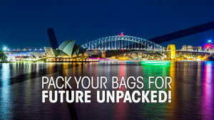 LIVE: Who's coming to Future Unpacked in Sydney?