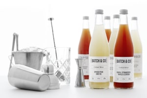 A batch of options for home-made cocktails