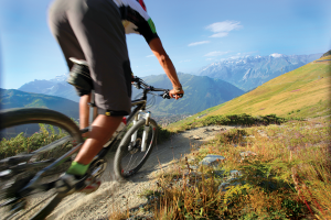 Mountain Biking in Verbier, Switzerland