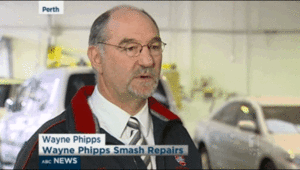ABC report on plummeting panel beater numbers
