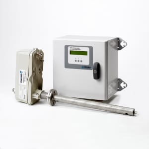 Oxygen analyser saves fuel in combustion