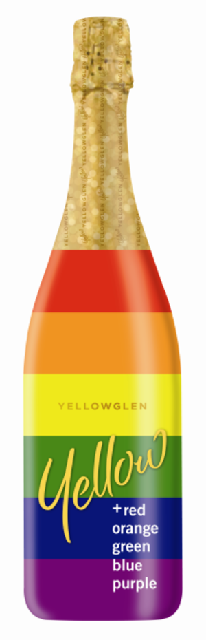 Equality toasted with sparkling shrinksleeve