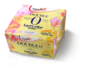 Yoplait tub becomes a work of floral art
