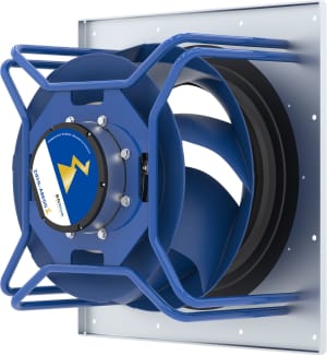 Ideal for high airflow rates
