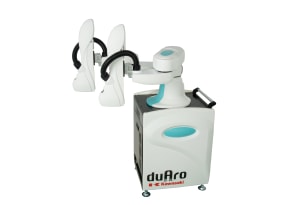 AccuPak cobot walks arm in arm with workers