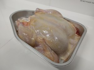 A chicken skin pack that fights food waste