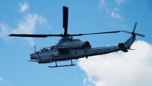 USMC completes first AH-1Z flight with Link-16