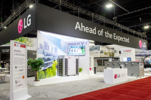 LG showcases VRF with AI engine 