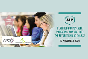 AIP holds new compostable packaging course