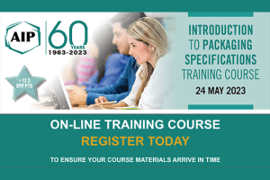 AIP to conduct Intro to Packaging Specs course
