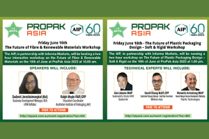 AIP to run two packaging workshops at ProPak Asia