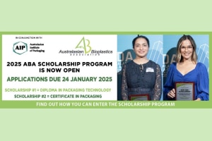 Apply now for 2025 ABA packaging scholarships