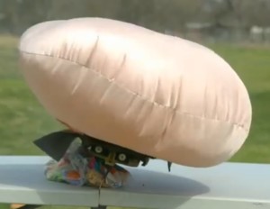 Slow mo airbags