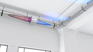 In-duct purification unit 