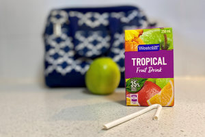 Aldi's boxed drinks pilot paper straws