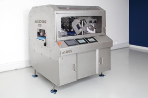 Aldus Tronics to launch M360+ linerless labeller 