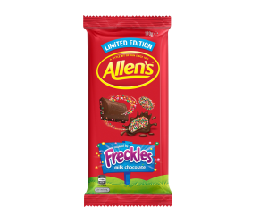 Freckles feature in new chocolate bar mash-up